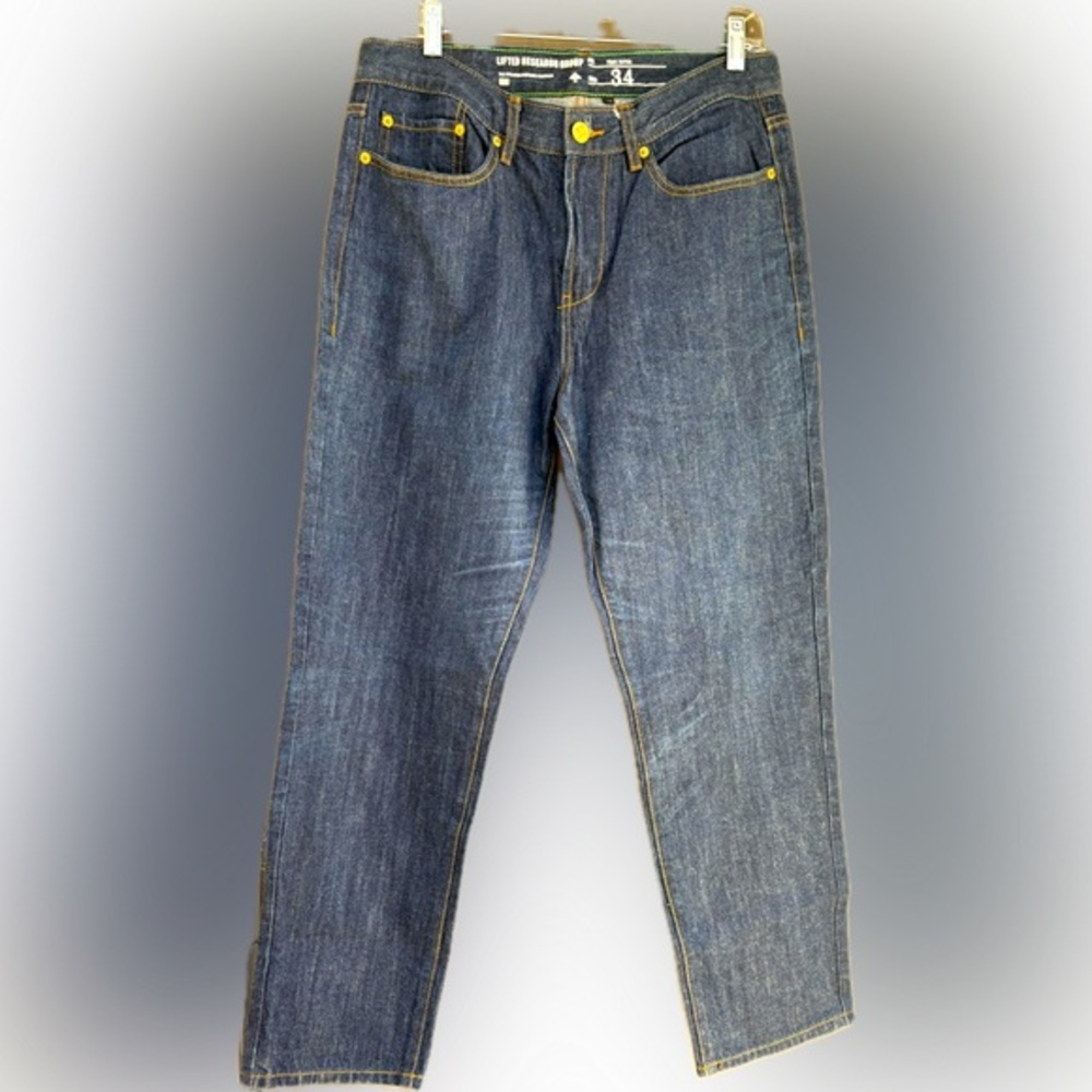 Men's Lifted Research LRG Denim True Straight Jeans 🌵34